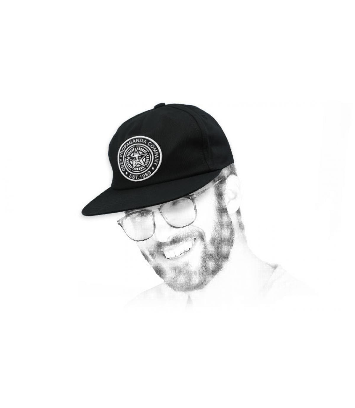 snapback Obey negro parche Snapback Established 89 black snapback Obey negro parche Snapback Established 89 black